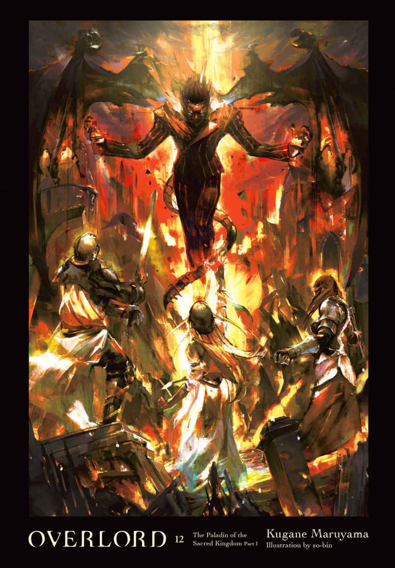 Cover of Overlord, Volume 12: The Paladin of the Sacred Kingdom Part I
